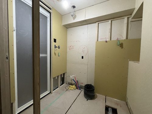 洗面室も全体きれいになります。