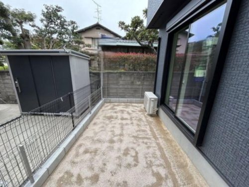 お庭も楽しいあそび場！