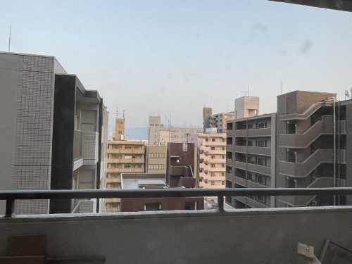 令和８年１月のバルコニーからの眺望です。