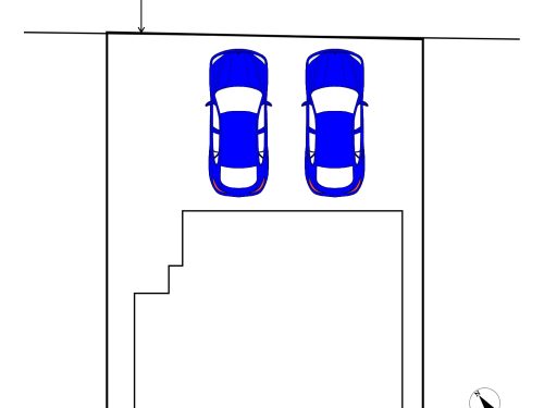 並列駐車2台可能