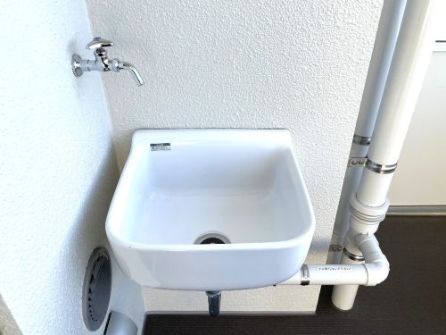 ペットのお世話にも必需品のスロップシンク