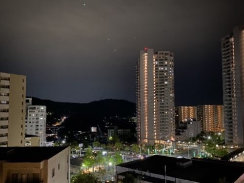 夜景も広がります。