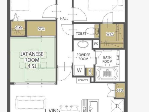 築14年のリフォーム済3LDK(間取)