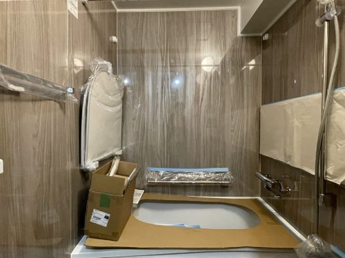 ユニットバスはもうすでに設置されています。(風呂)