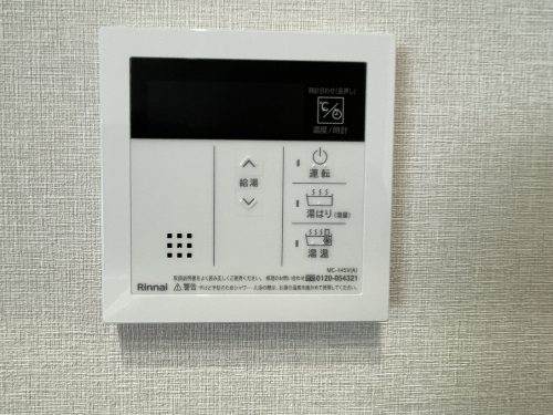 都市ガスの給湯器(キッチン)