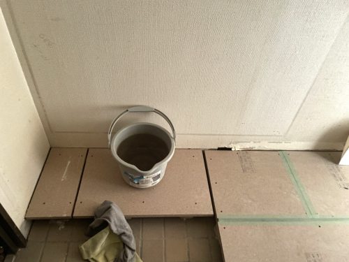 シューズボックスが設置される場所です。(玄関)