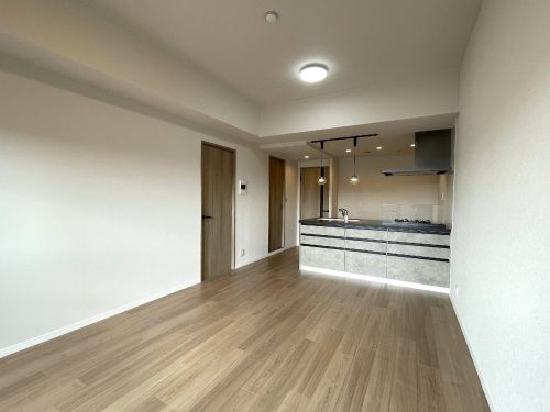 リビングと一体となったインテリア性の高いキッチン♪(キッチン)