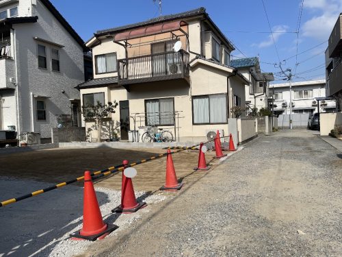 土地面積の内19.71㎡は私道（位置指定道路）となります。