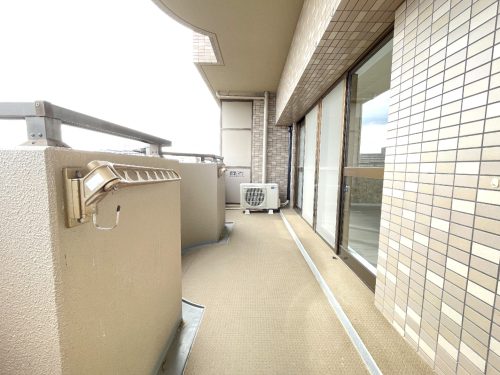 南向きバルコニー